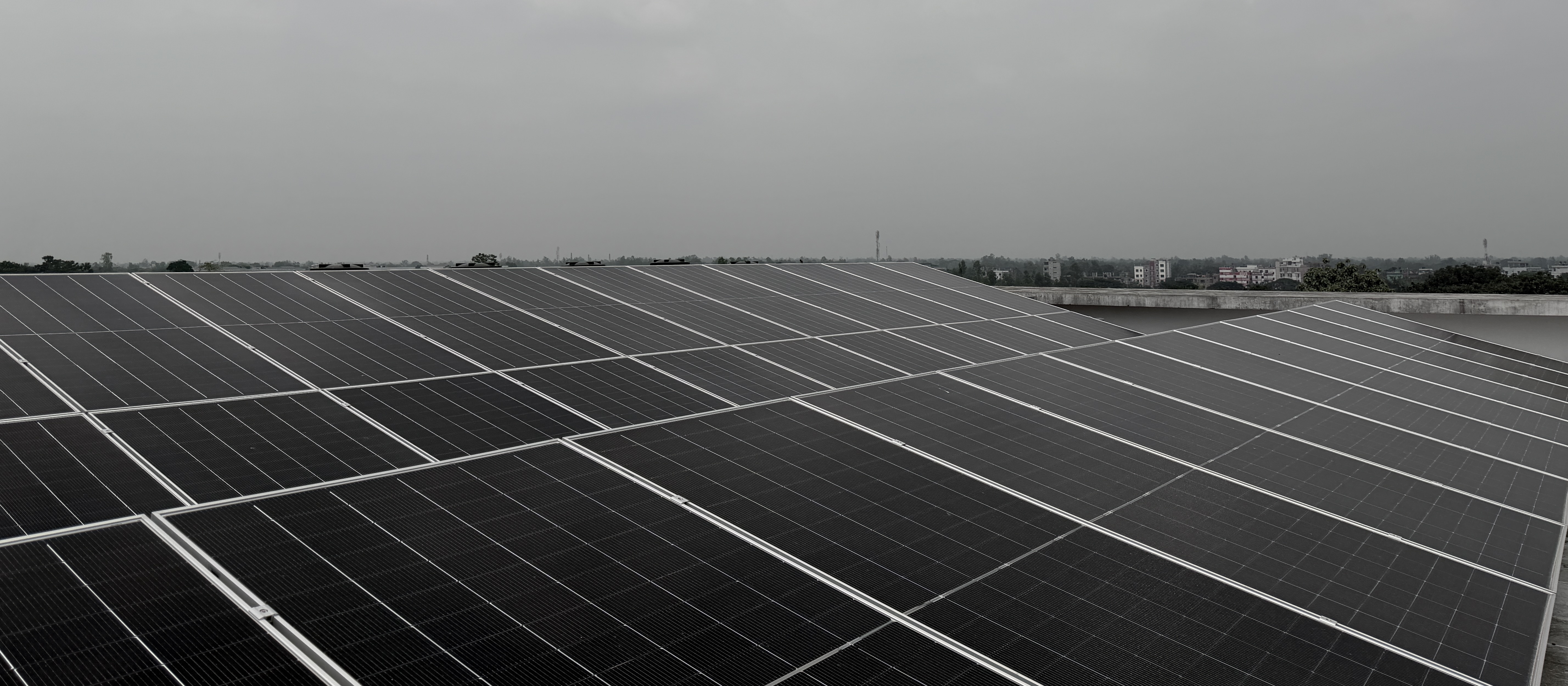 Bogura Cantonment rooftop solar array